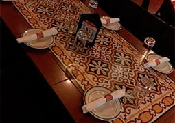 Restaurante decorado con la serie Victorian